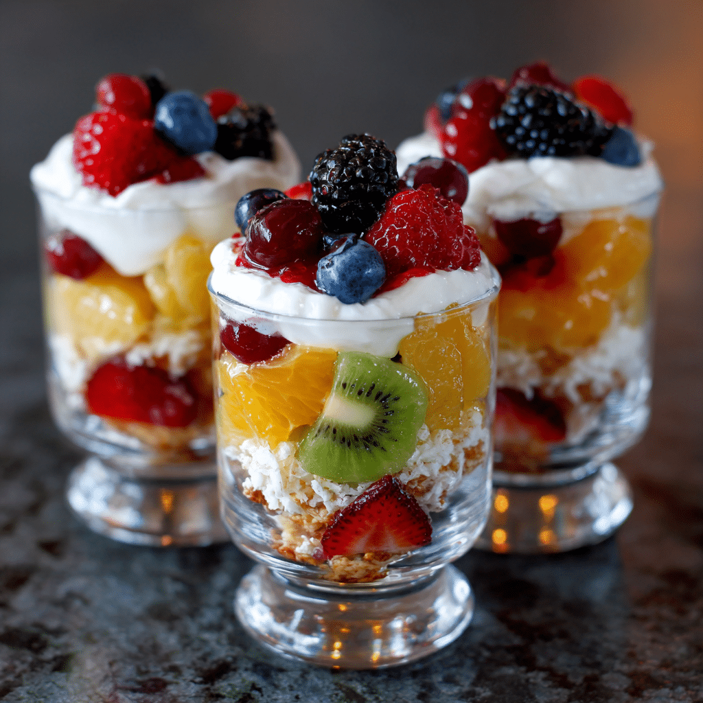 Mini Fruit Parfaits Recipe - Recipe Image