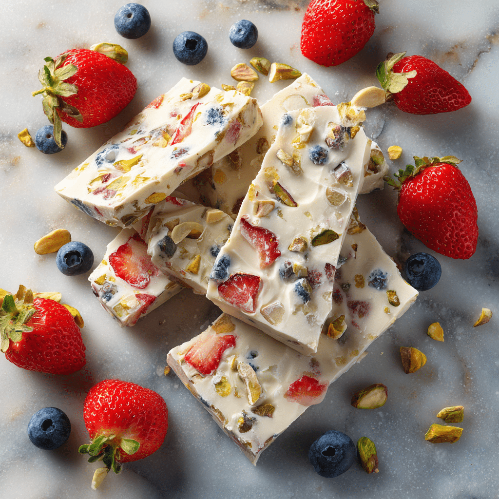 Frozen Yogurt Bark Recipe - Recipe Image