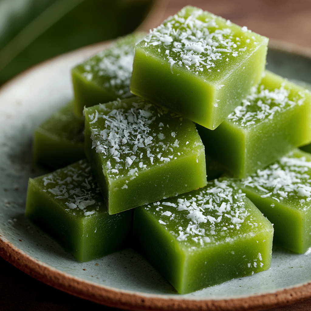 Pandan Butter Mochi Recipe