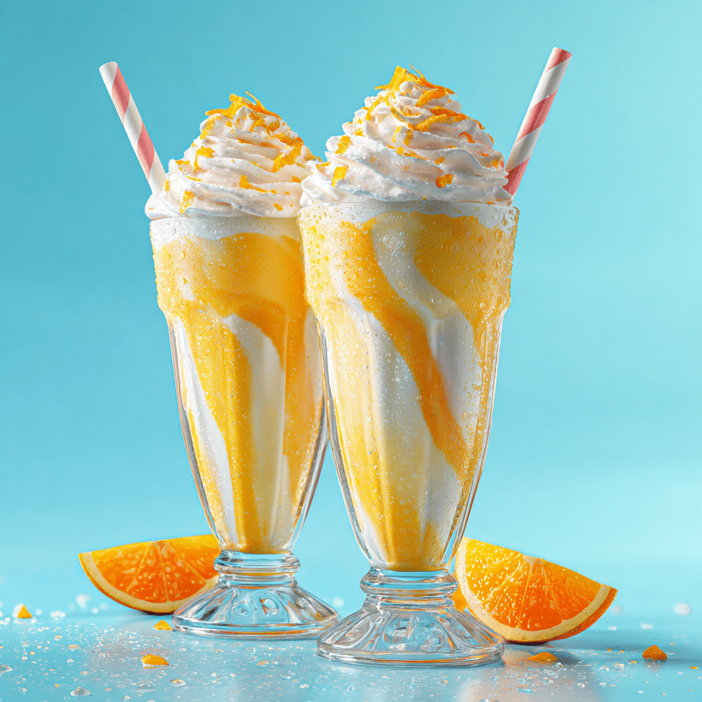 Orange Creamsicle Milkshake Recipe - Recipe Image