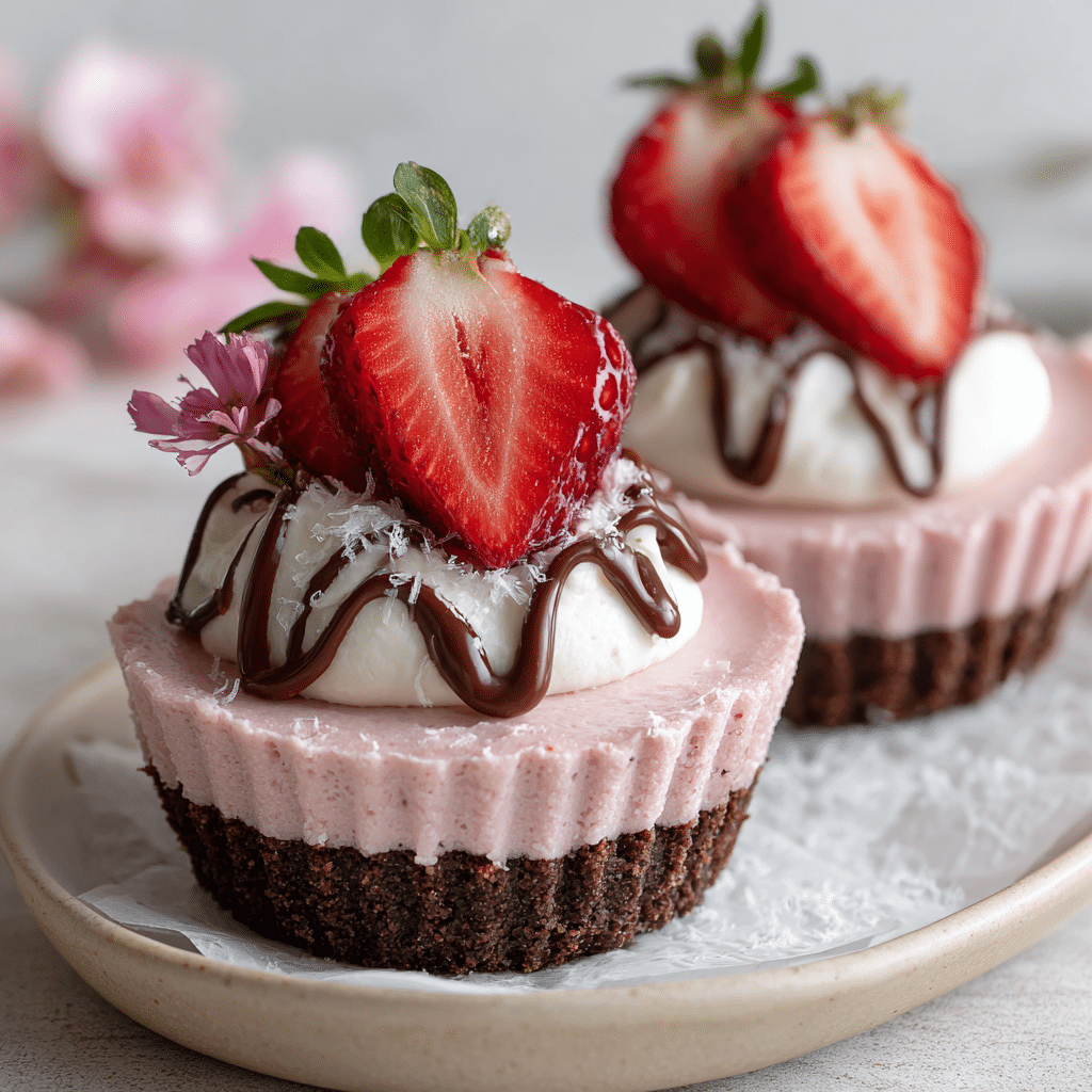 Strawberry Vanilla Mousse Cups Recipe - Recipe Image