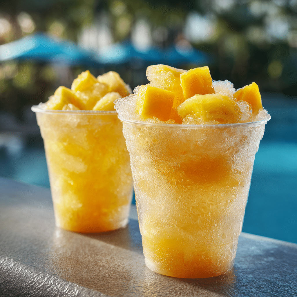 Pineapple Mango Ice Cups Recipe - Recipe Image