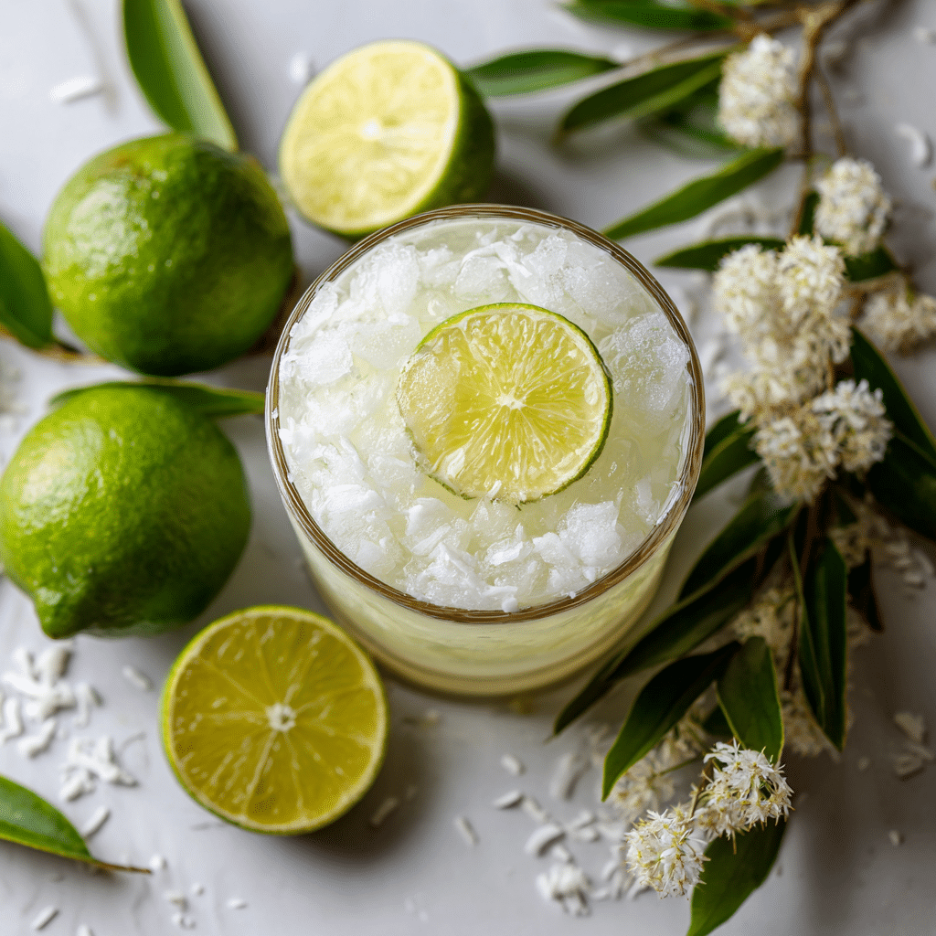 Coconut Lime Refresher Recipe - Recipe Image